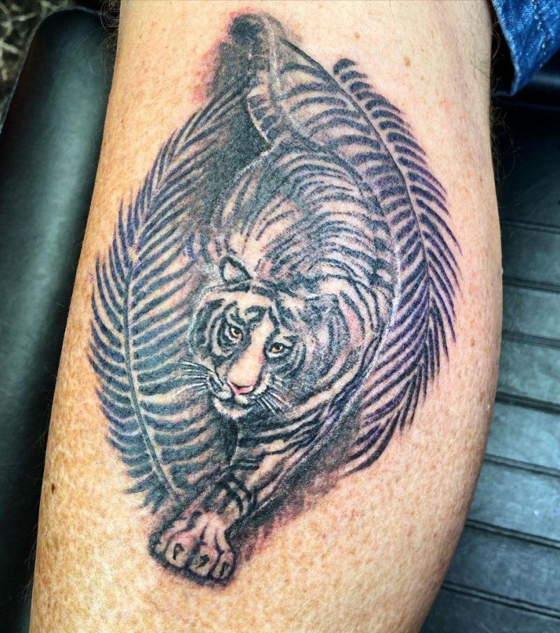 30 Pretty White Tiger Tattoos You Can Copy