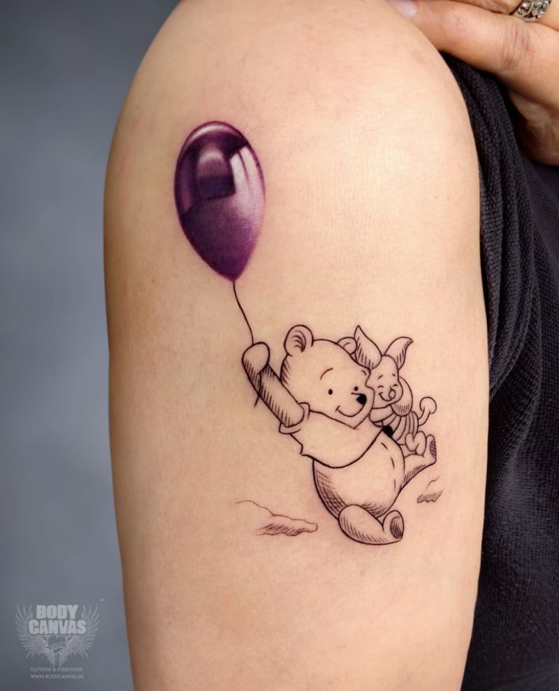 30 Cute Winnie The Pooh Tattoos You Must Try