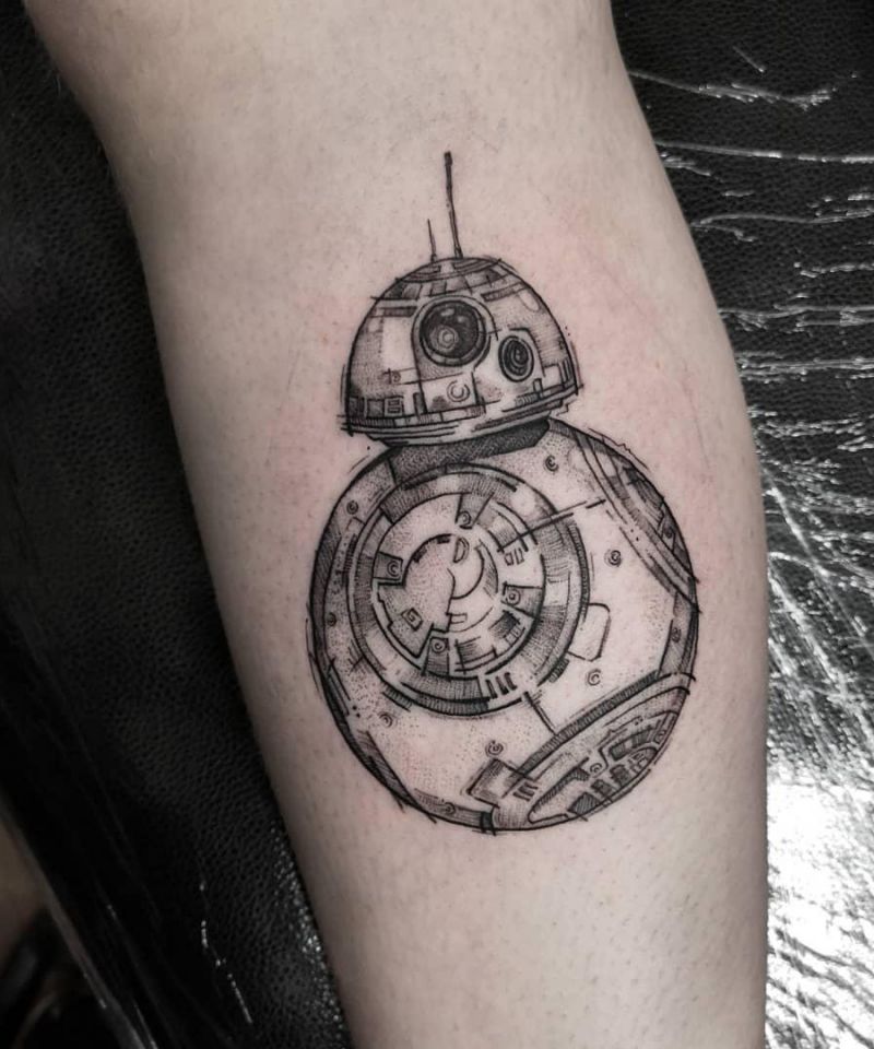 30 Pretty BB8 Tattoos You Must Try