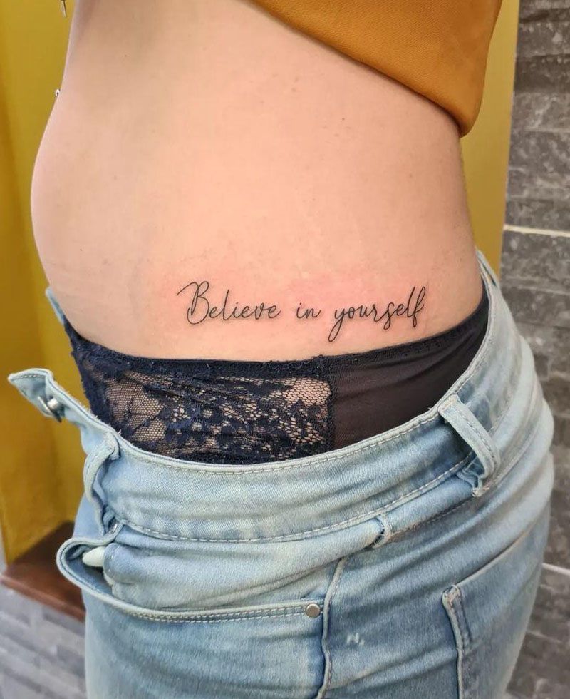 30 Great Believe in Yourself Tattoos You Want to Try