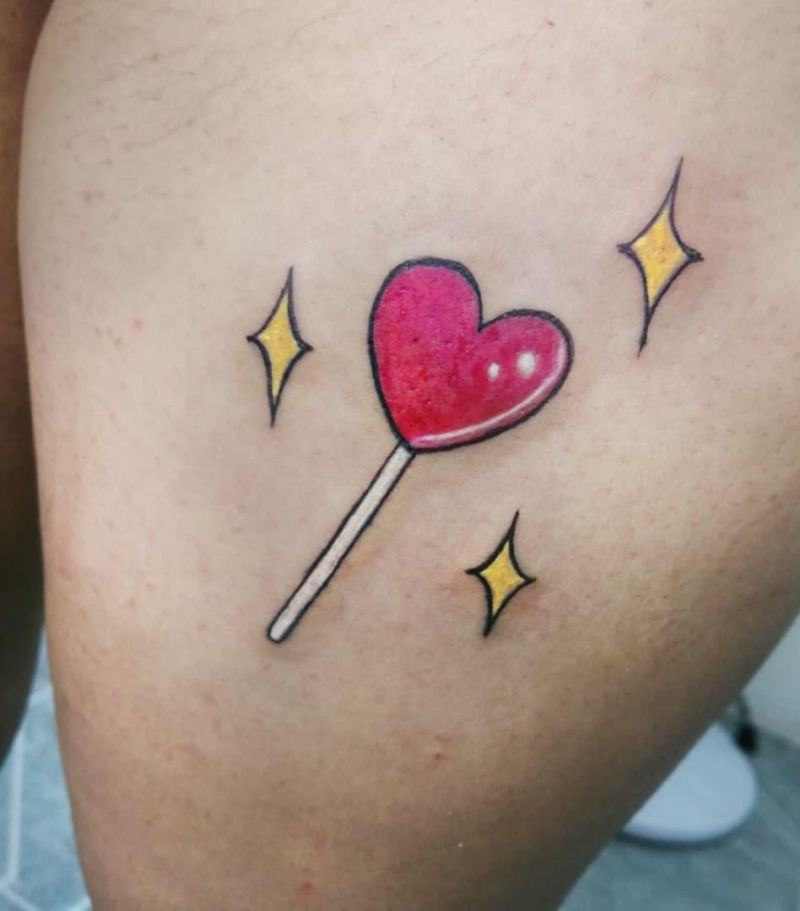 30 Pretty Candy Tattoos You Must Love