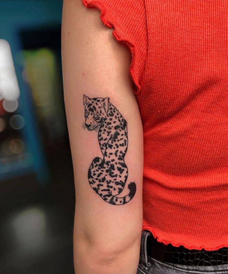 30 Gorgeous Snow Leopard Tattoos You Can Copy