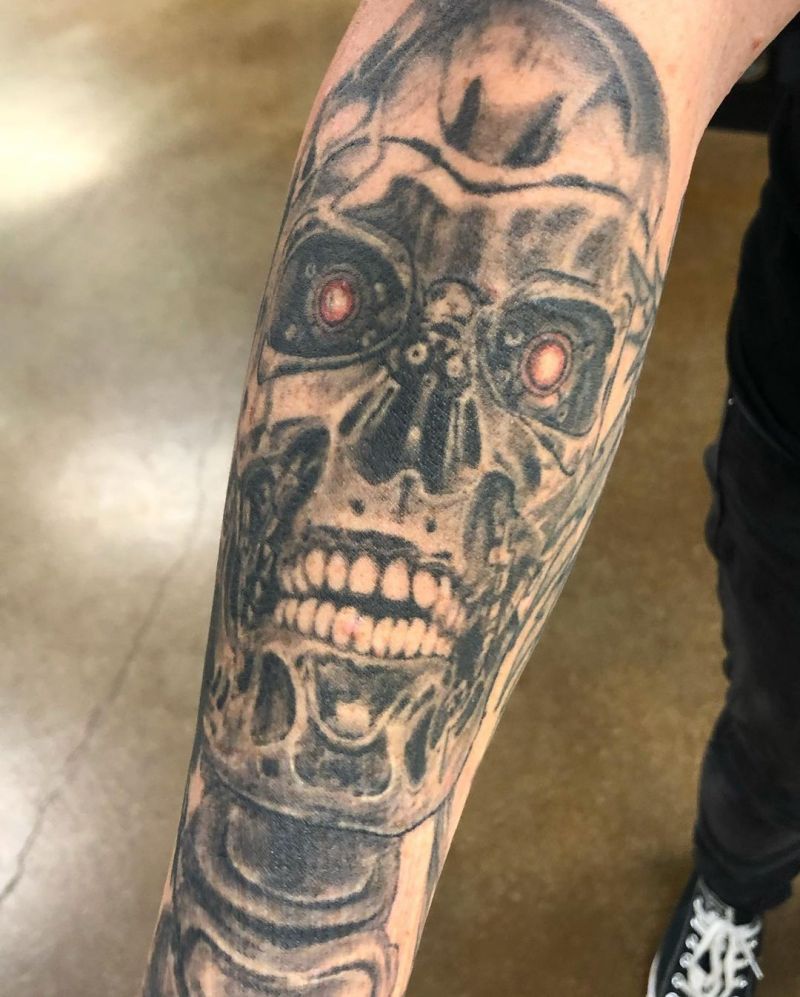 30 Unique Terminator Tattoos for Your Inspiration