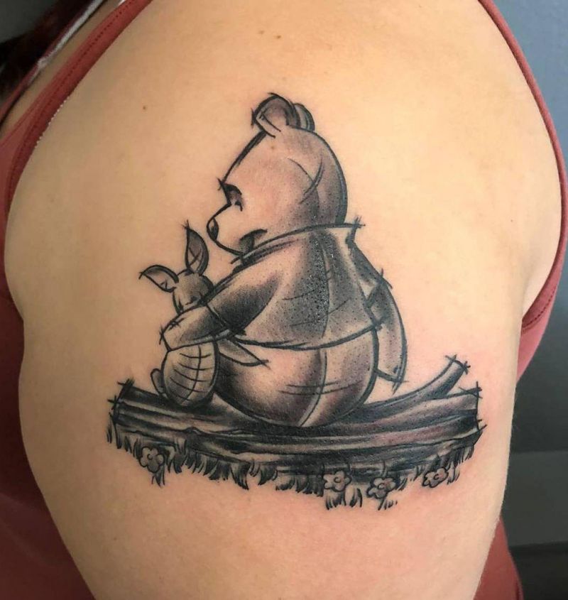 30 Cute Winnie The Pooh Tattoos You Must Try