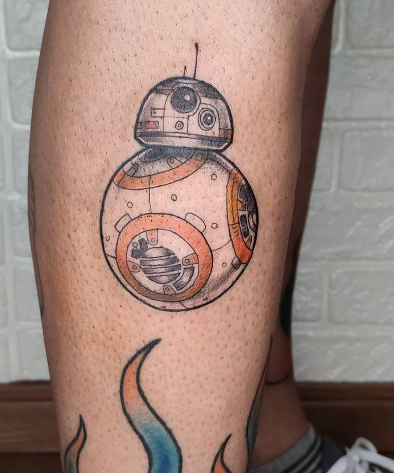 30 Pretty BB8 Tattoos You Must Try