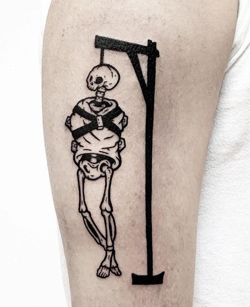 27 Unique Hangman Tattoos You Must Love