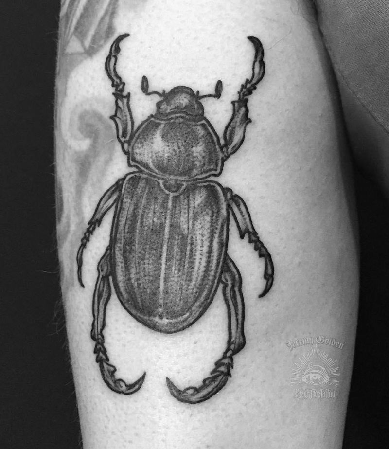 30 Unique June Bug Tattoos for Your Inspiration