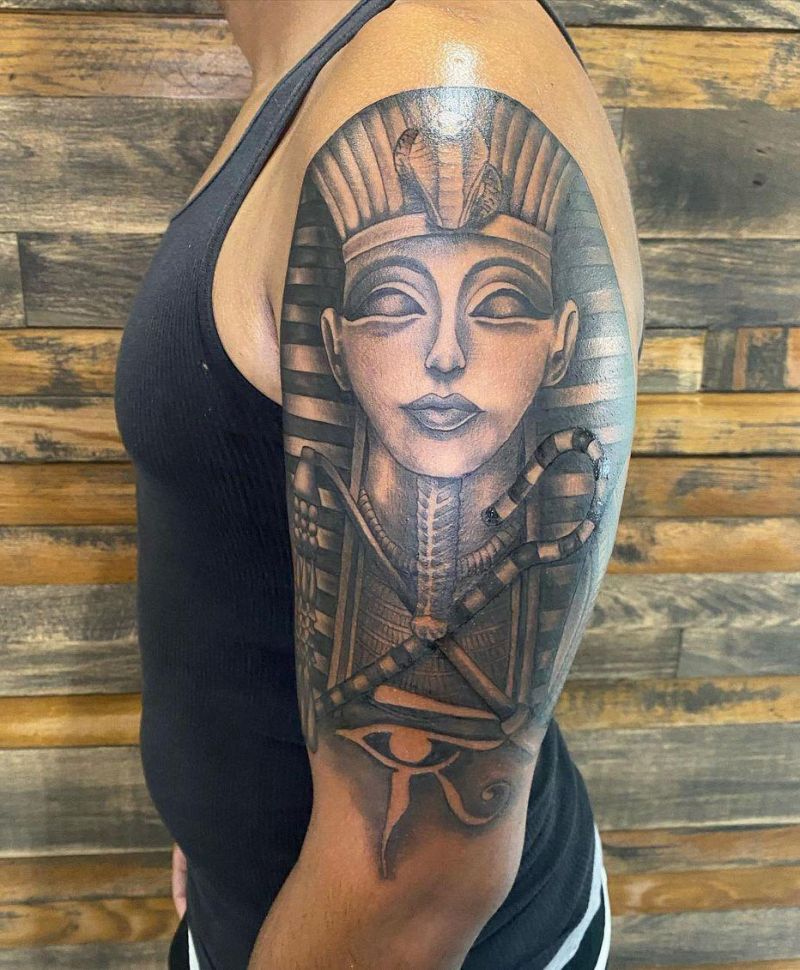 30 Unique King Tut Tattoos You Must Try
