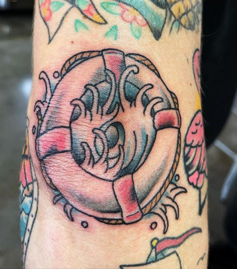 20+ Unique Lifebuoy Tattoos You Can Copy