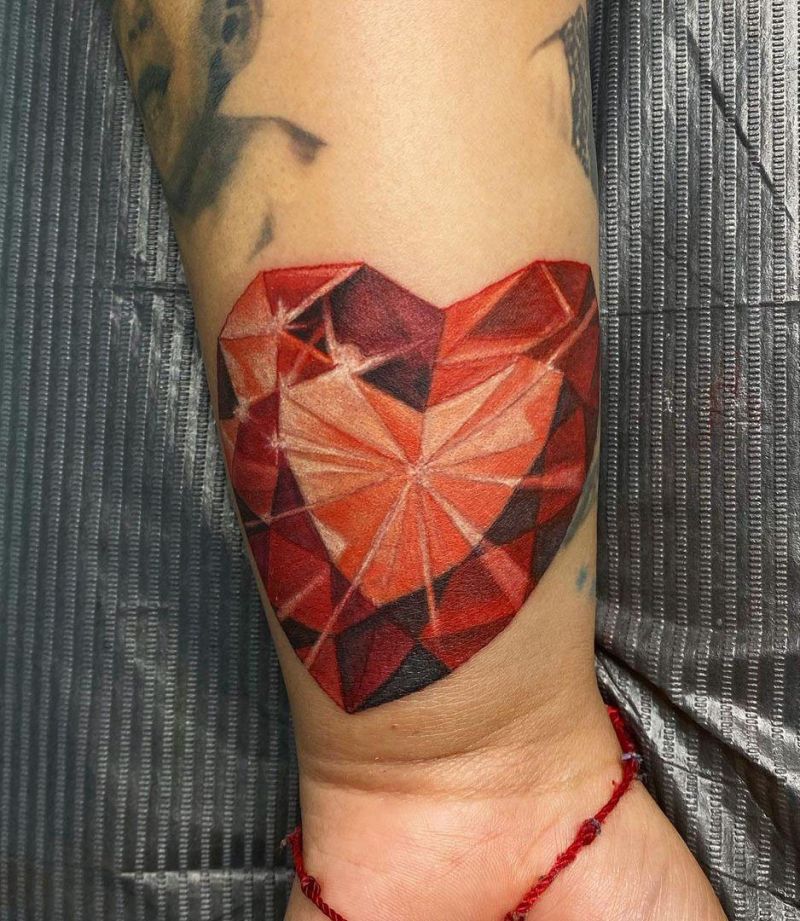 30 Pretty Ruby Tattoos You Must Try