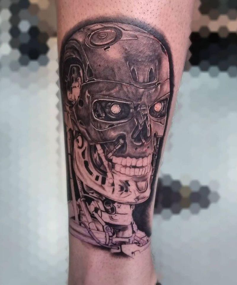 30 Unique Terminator Tattoos for Your Inspiration