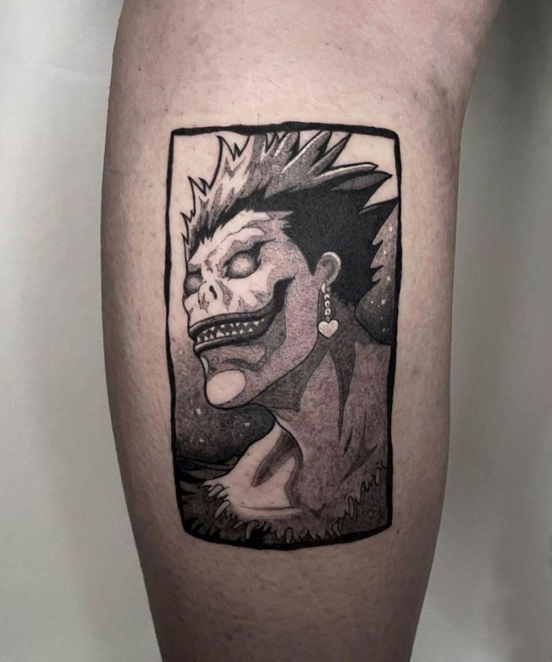 30 Unique Deathnote Tattoos You Must Love