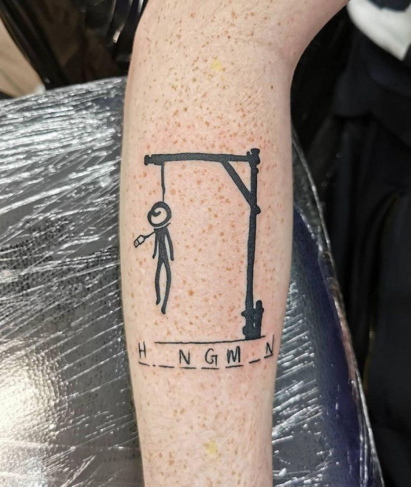 27 Unique Hangman Tattoos You Must Love