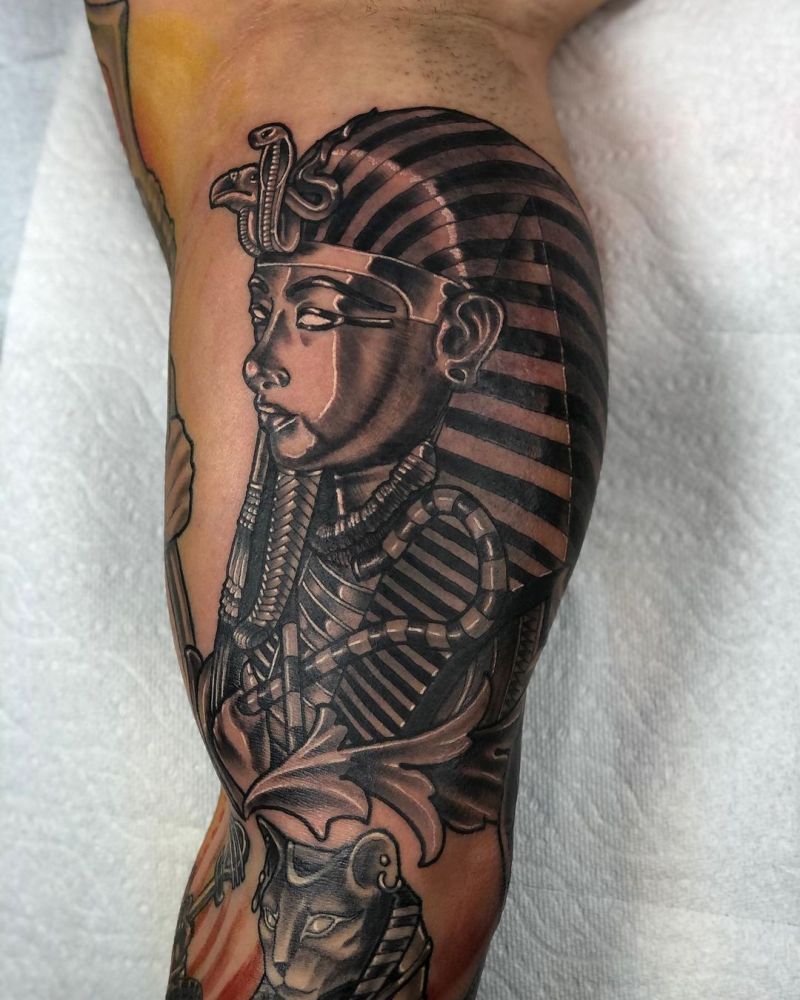 30 Unique King Tut Tattoos You Must Try