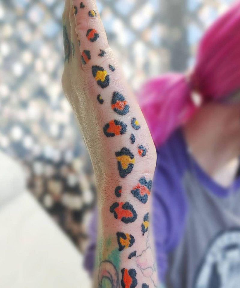 30 Pretty Leopard Print Tattoos You Can Copy