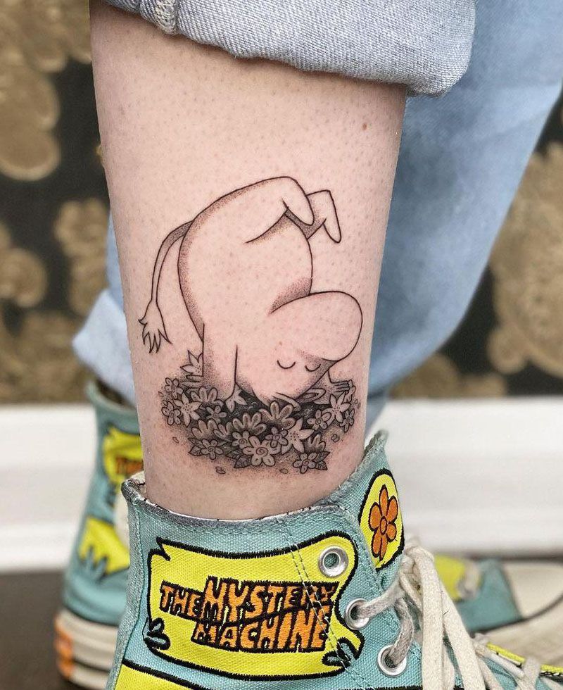 30 Cute Moomin Tattoos You Must Love