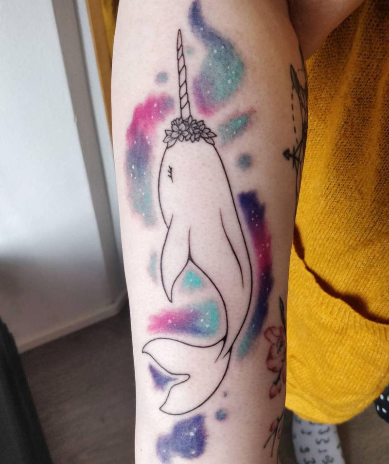 30 Unique Narwhal Tattoos You Must Love