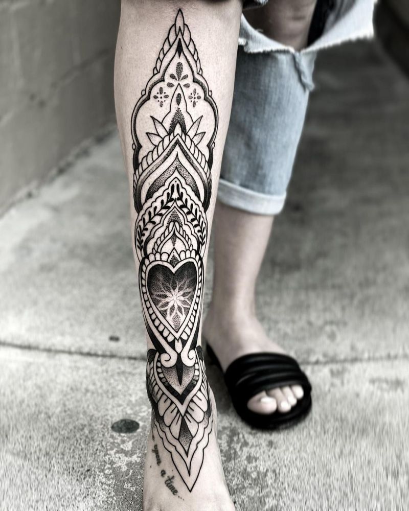 30 Unique Paisley Tattoos for Your Inspiration