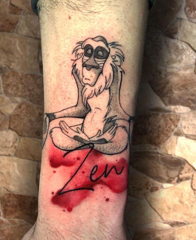 30 Unique Rafiki Tattoos You Must Try