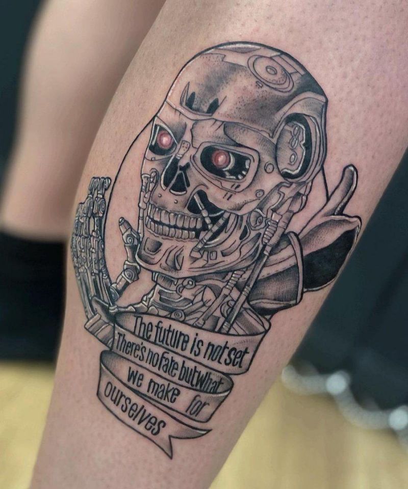 30 Unique Terminator Tattoos for Your Inspiration