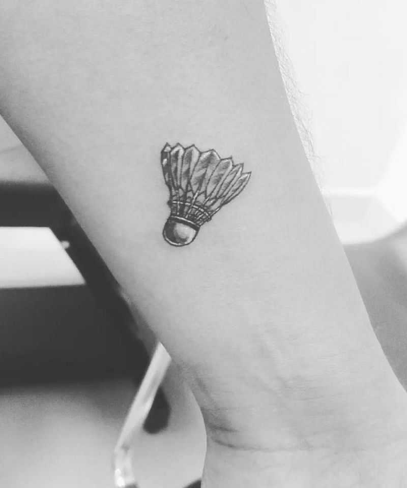 30 Pretty Badminton Tattoos You Will Love