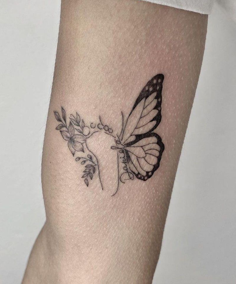 5 Unique Butterfly Footprint Tattoos to Inspire You