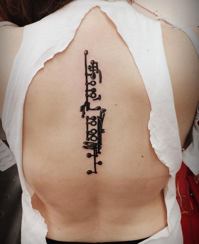 30 Unique Clarinet Tattoos You Must Love