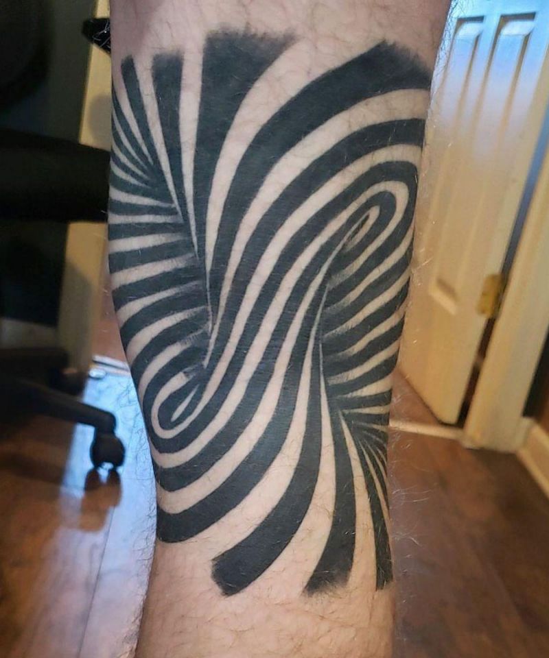 30 Gorgeous Optical Illusion Tattoos for Your Inspiration