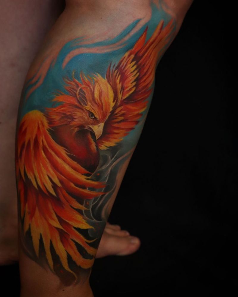 30 Gorgeous Phoenix Tattoos to Inspire You