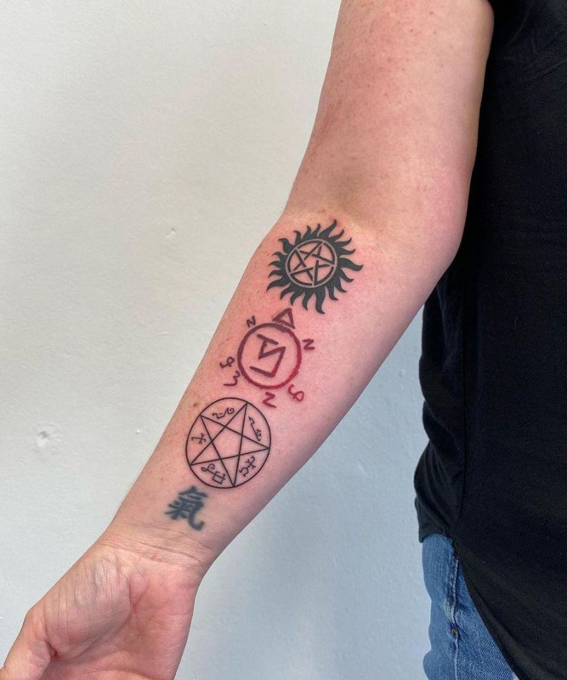 30 Unique Supernatural Tattoos You Must Love