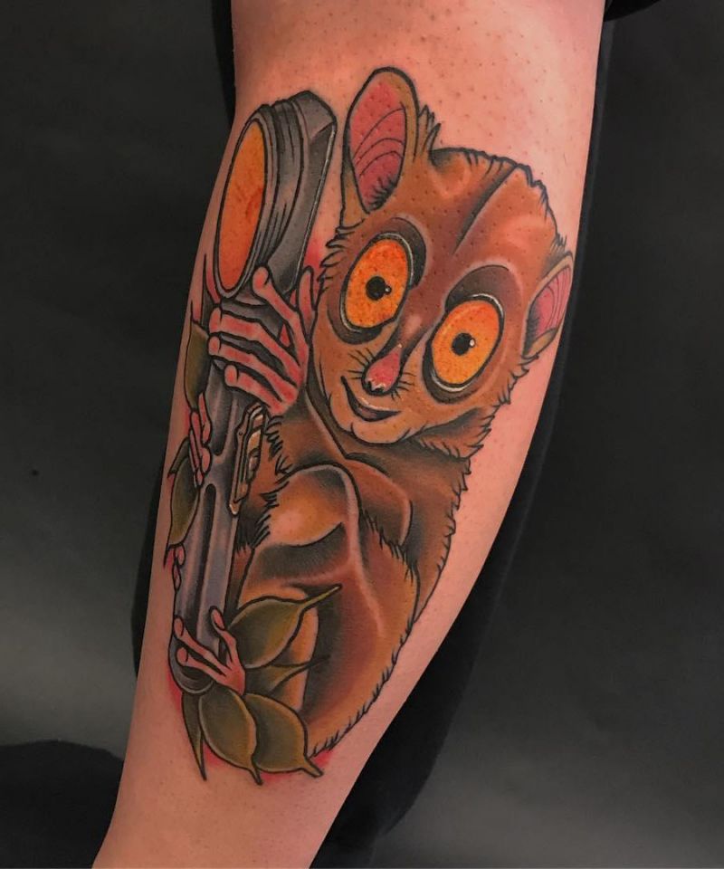 30 Cute Tarsier Tattoos You Must Love