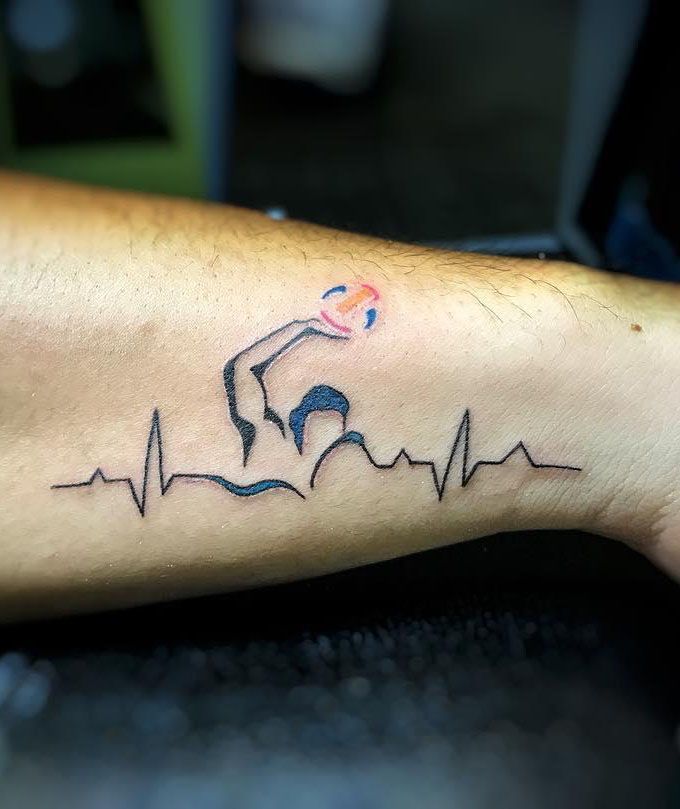 10+ Pretty Water Polo Tattoos to Inspire You