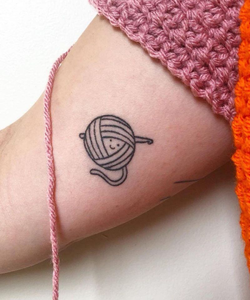 30 Pretty Yarn Tattoos You Can Copy