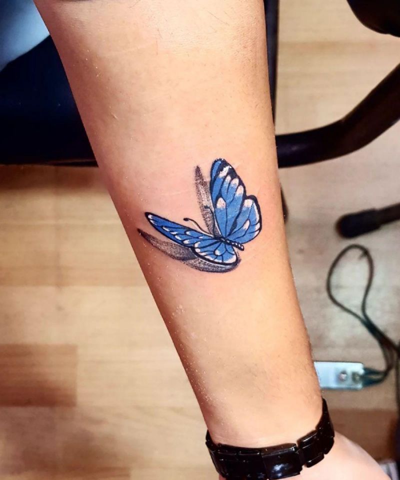 30 Pretty 3D Butterfly Tattoos You Will Love