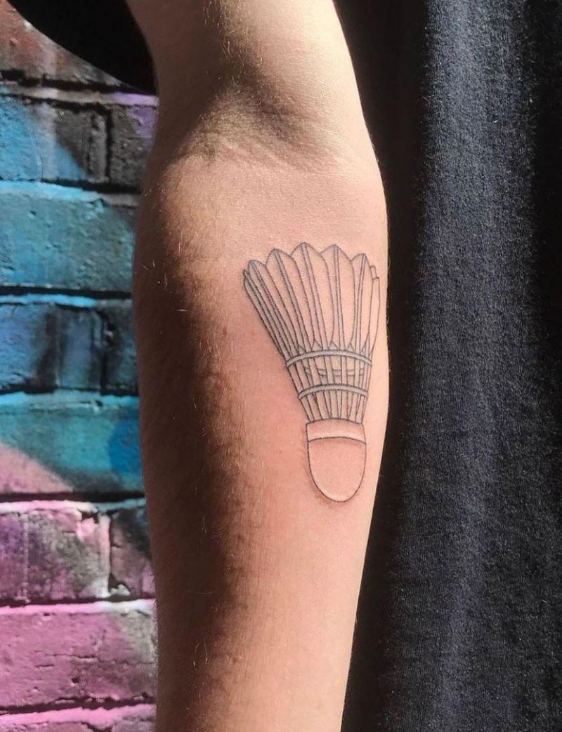 30 Pretty Badminton Tattoos You Will Love