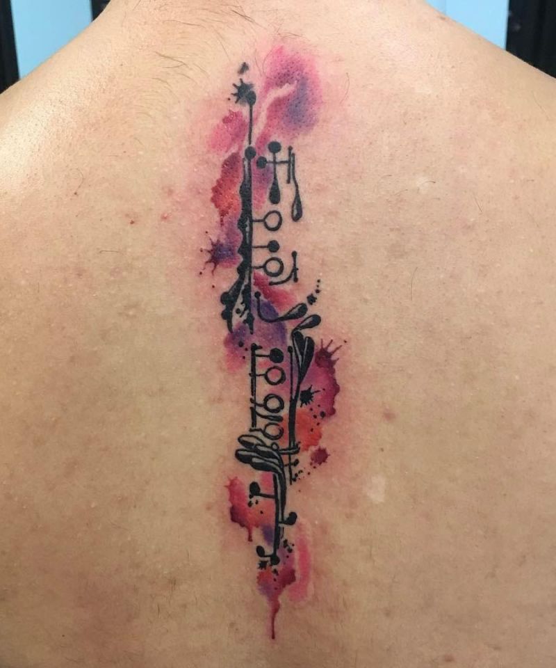 30 Unique Clarinet Tattoos You Must Love