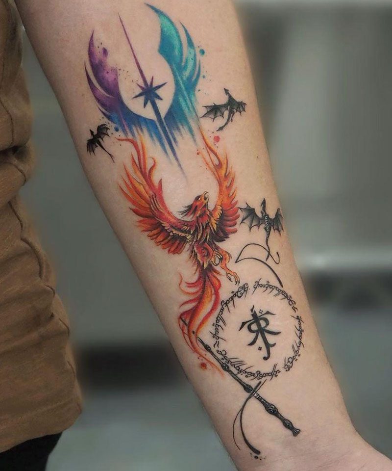 30 Gorgeous Phoenix Tattoos to Inspire You