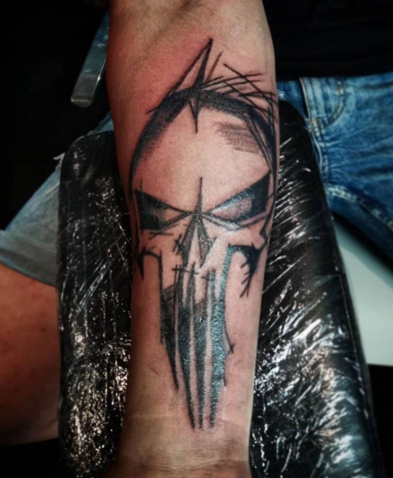 30 Unique Punisher Tattoos to Inspire You