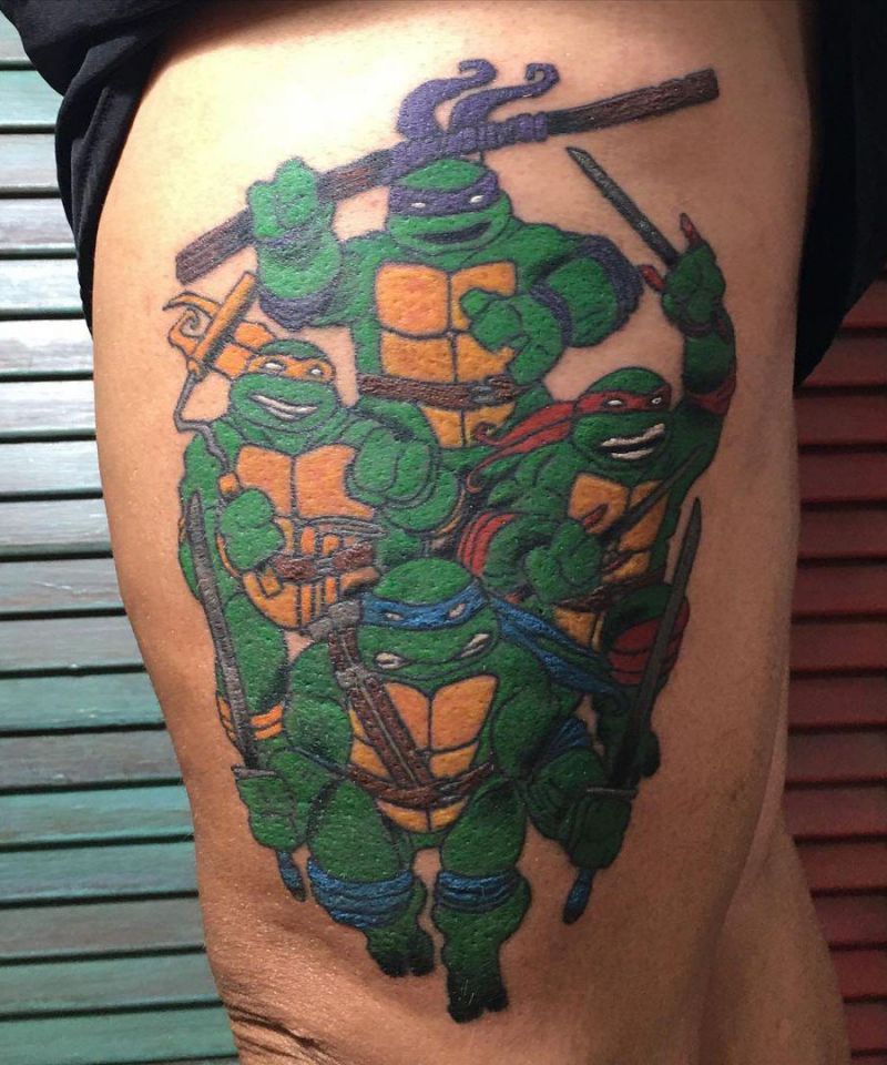 30 Teenage Mutant Ninja Turtles Tattoos You Can Copy