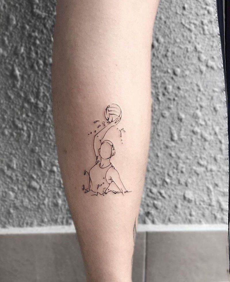 10+ Pretty Water Polo Tattoos to Inspire You