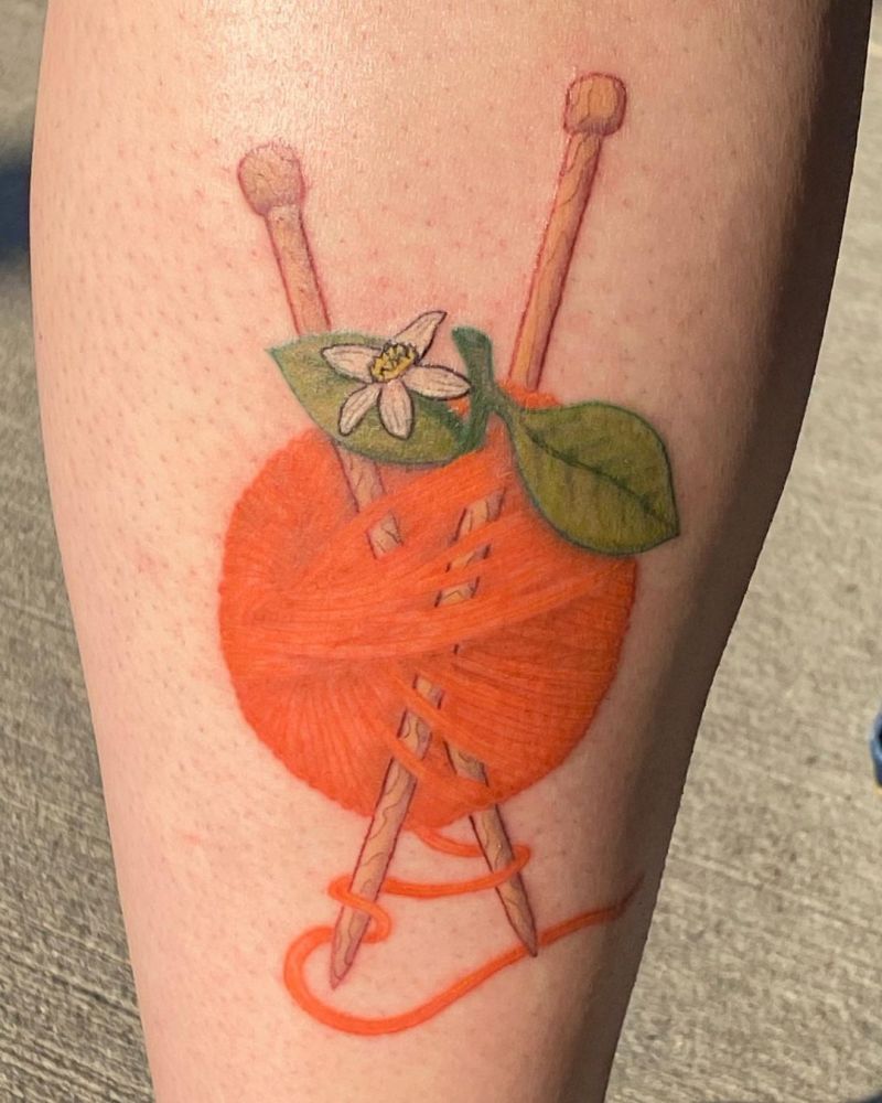 30 Pretty Yarn Tattoos You Can Copy