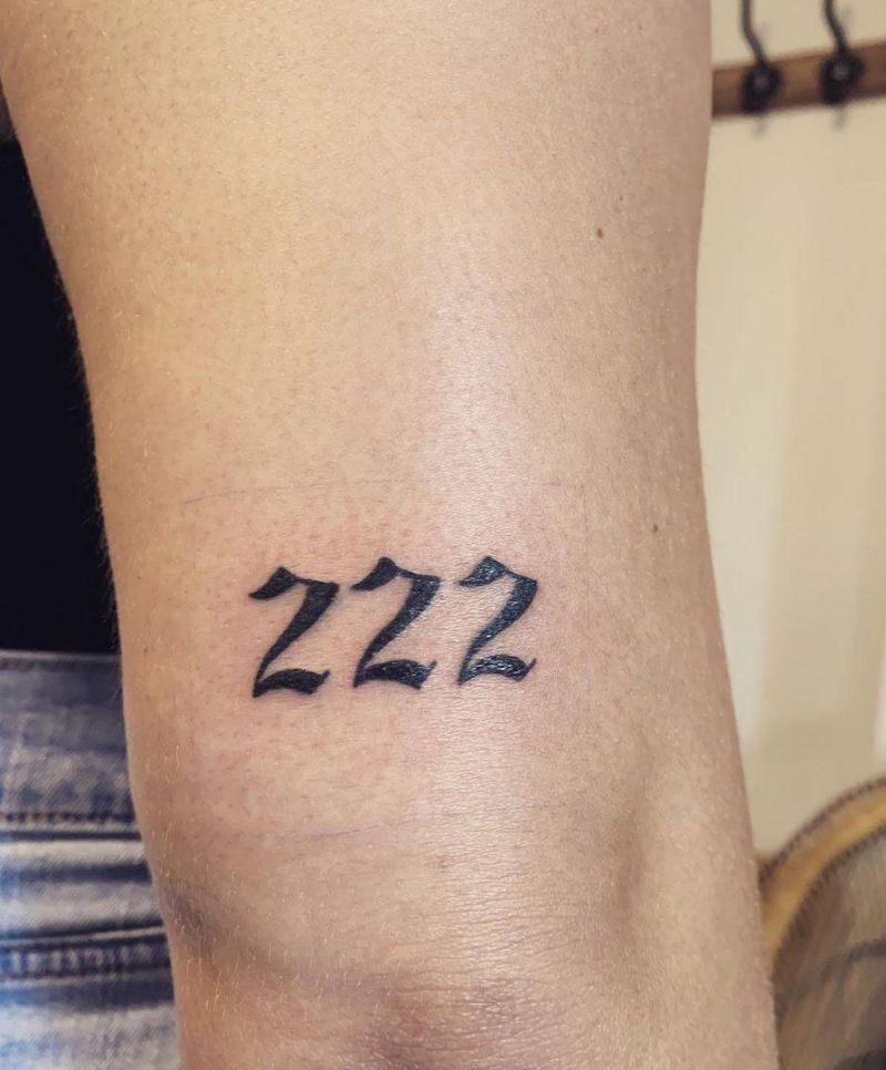 25 Pretty 222 Tattoos You Will Love