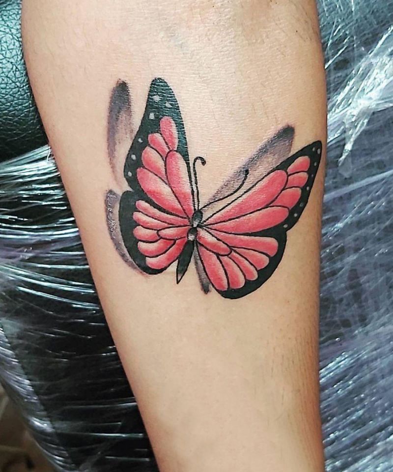 30 Pretty 3D Butterfly Tattoos You Will Love