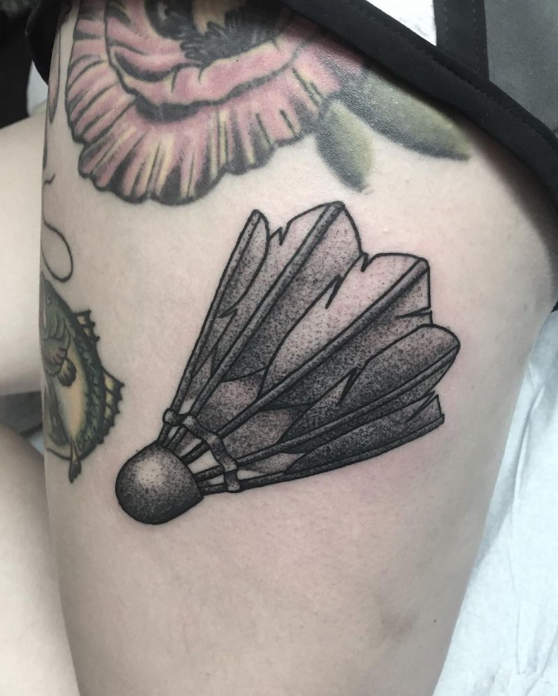 30 Pretty Badminton Tattoos You Will Love