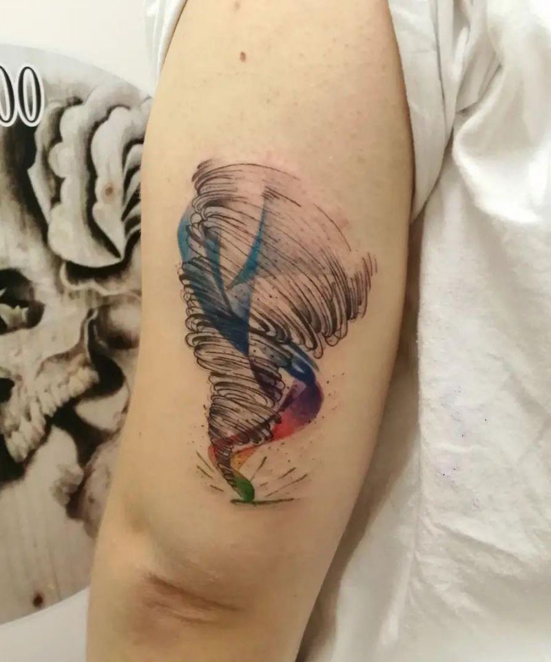 30 Gorgeous Hurricane Tattoos You Must Love