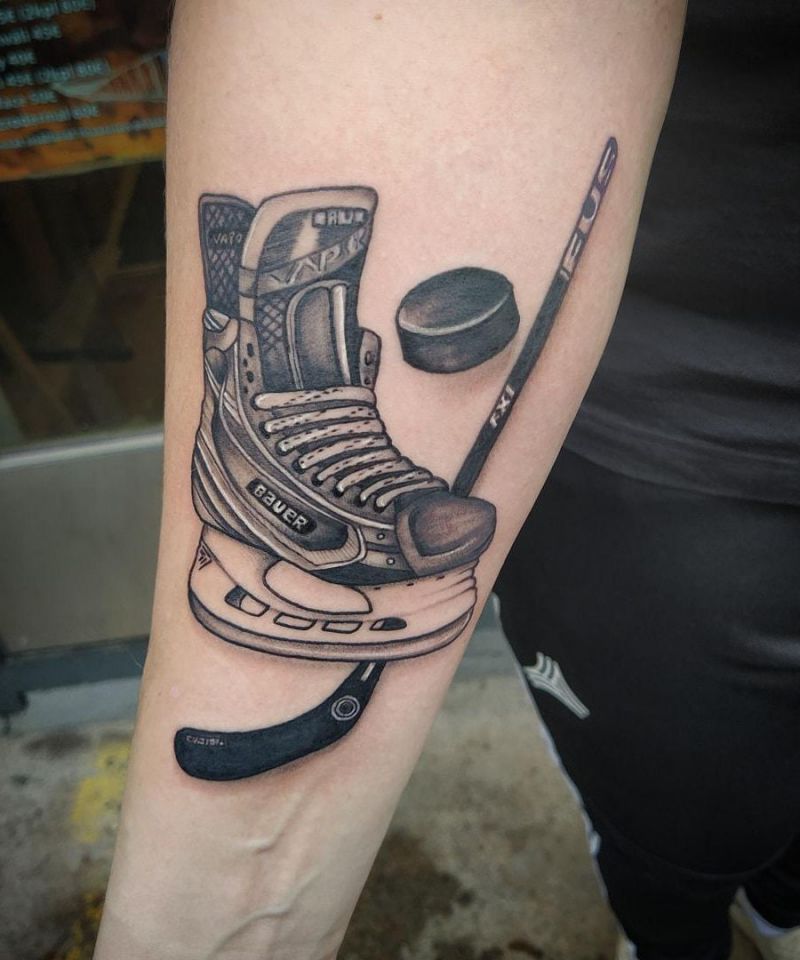 30 Unique Ice Hockey Tattoos You Must Try