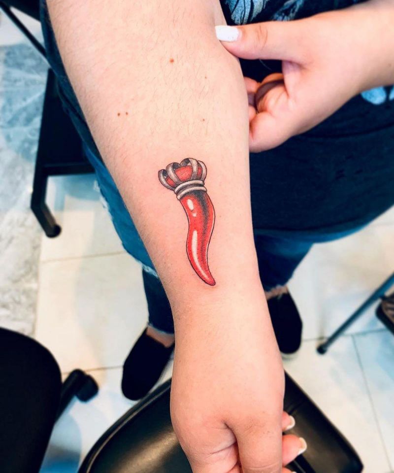 feminine italian horn tattoo mmdtogmodtutorial