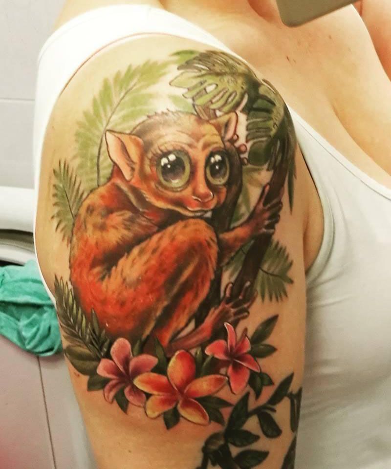 30 Cute Tarsier Tattoos You Must Love