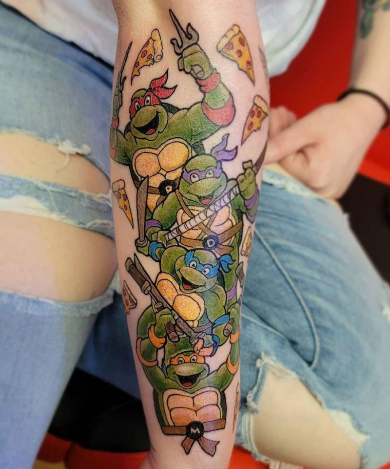 30 Teenage Mutant Ninja Turtles Tattoos You Can Copy