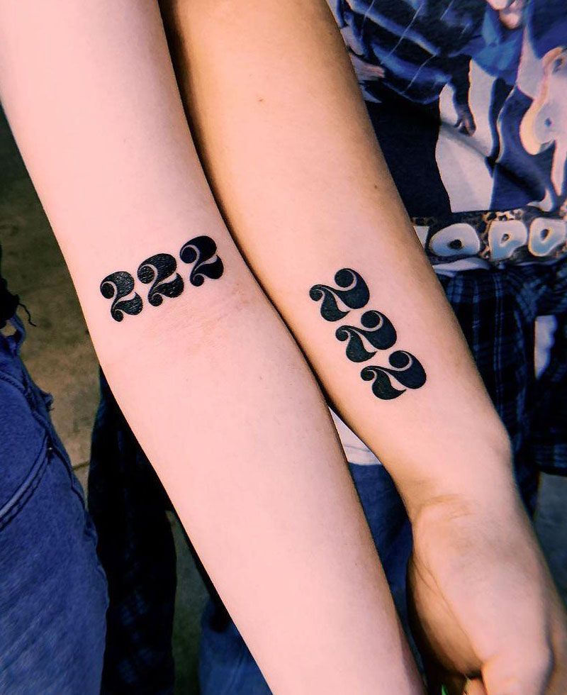 25 Pretty 222 Tattoos You Will Love